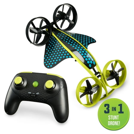 HydraQuad 3-in-1 Hybrid Air To Water Stunt Drone