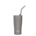 thumbnail image 1 of Hydraflow Capri - 20oz Tumbler with Straw - Triple Wall Vacuum Insulated Tumbler - Insulated Smoothie Cup - Stainless Steel Tumbler - Reusable Tumbler with Lid - (Glitter Silver), 1 of 3