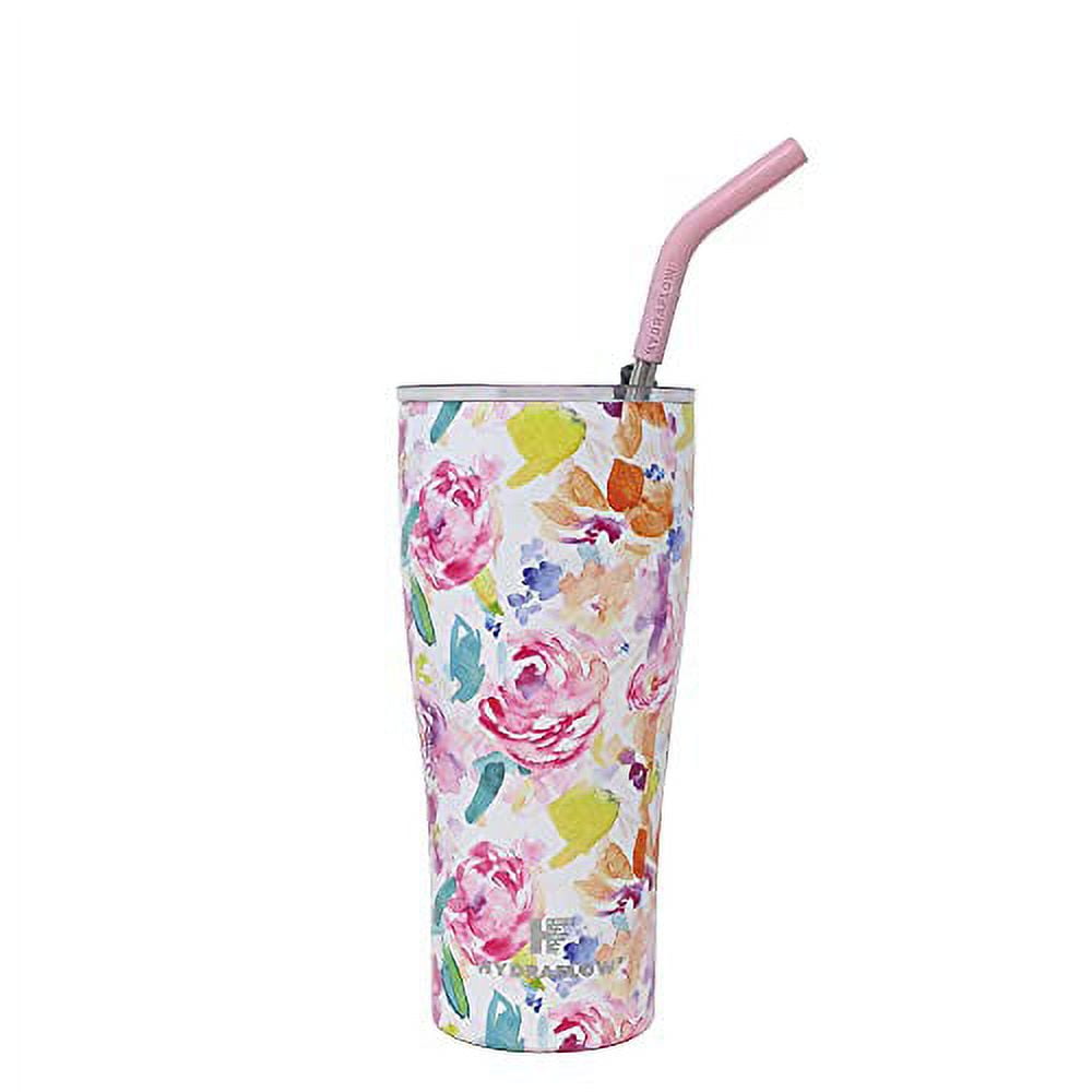 Hydraflow Capri 30oz Tumbler with Straw Triple Wall Vacuum