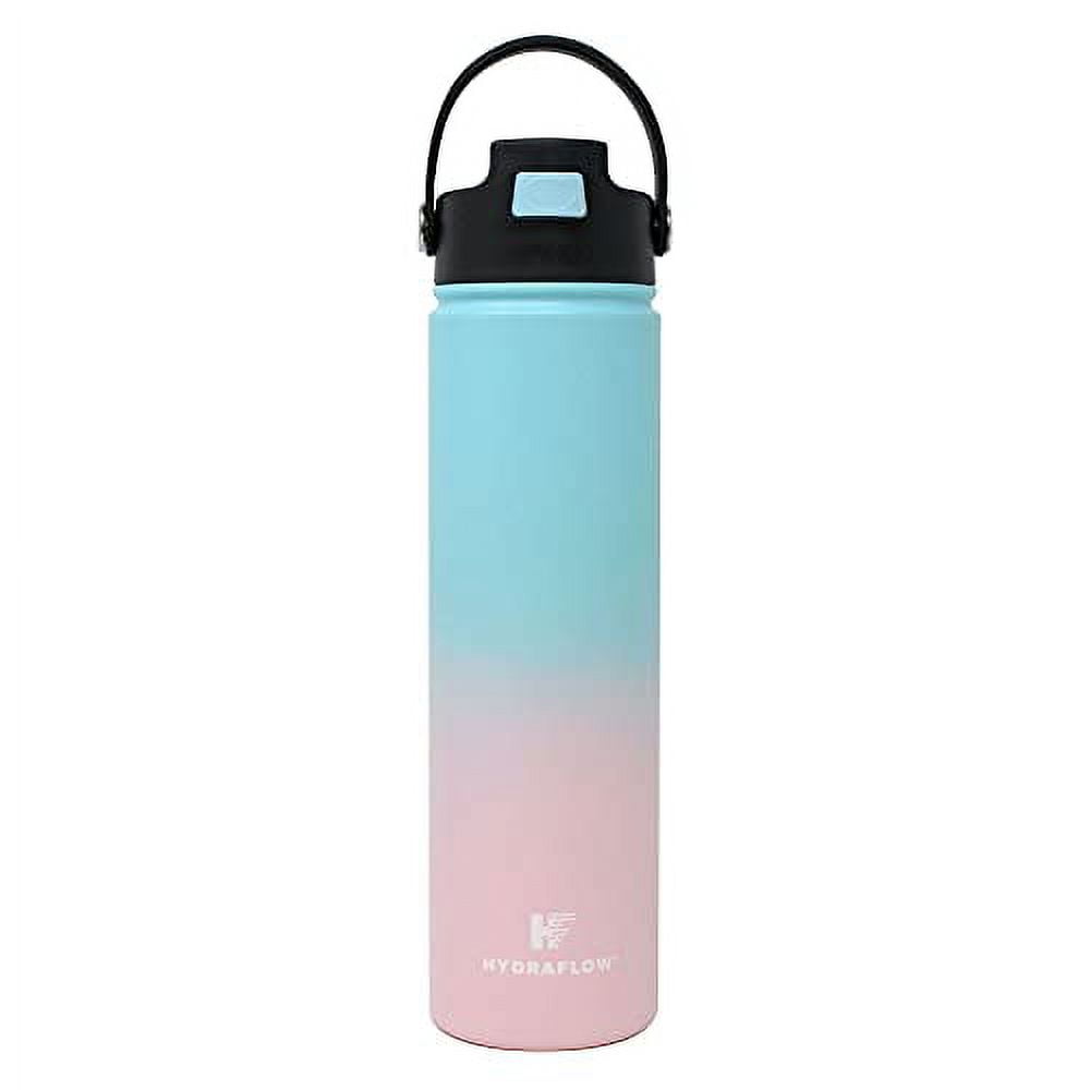 Hydraflow Hybrid Triple Wall Vacuum Insulated Bottle with Flip Straw