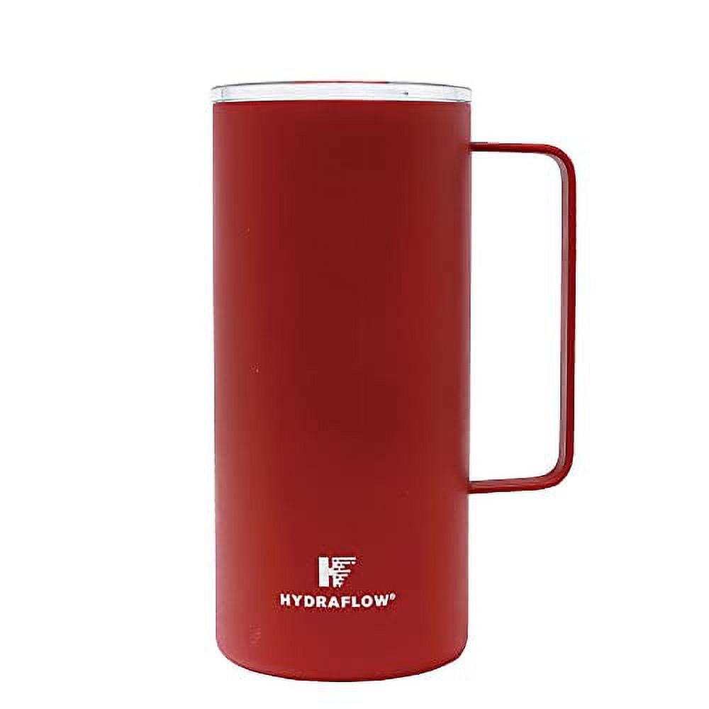 Hydraflow Parker - 25oz - Triple Wall Vacuum Insulated Mug - Stainless  Steel Coffee Mug with Slide Top Lid - Insulated Coffee Mug for Commuting,  Outdoors, Camping - Powder Pastel Purple 