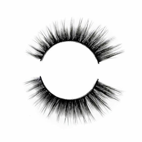 Hydrah Beauty Faux Mink Eyelashes, False Lashes For Everyday Use, Up To 25 Re-uses, 1 pair, Style:  Heavenly, 14mm