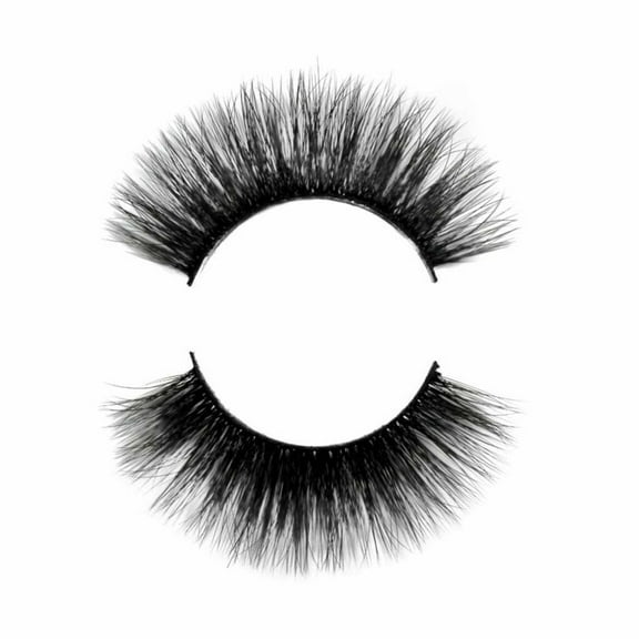 Hydrah Beauty Faux Mink Eyelashes, False Lashes For Everyday Use, Up To 25 Re-uses, 1 pair, Style: Keep Up, 14mm