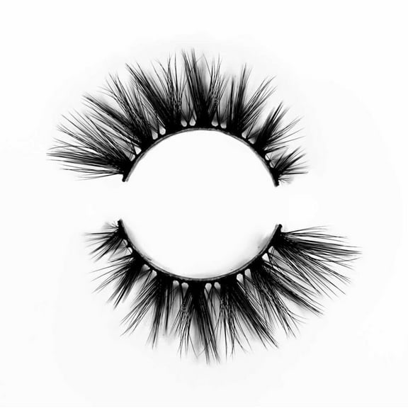 Hydrah Beauty Faux Mink Eyelashes, False Lashes For Everyday Use, Up To 25 Re-uses, 1 pair, Style: Valuable, 14mm