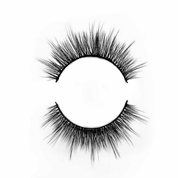 Hydrah Beauty Faux Mink Eyelashes, False Lashes For Everyday Use, Up To 25 Re-uses, 1 pair, Style: Worth, 14mm