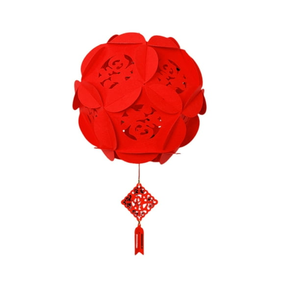 Hydrangea*1 Clearance! Chinese New Year Red for Chinese Spring Festival Wedding Festival Restaurant Decoration Hangs