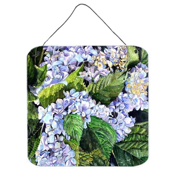 Hydrangea Aluminium Metal Wall Or Door Hanging Prints