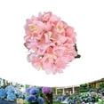 thumbnail image 1 of Hydrangea Artificial Flowers, Artificial Hydrangeas Silk Flowers for Home Decor Indoor, Wedding Flowers Bouquets Faux Flowers Kitchen Centerpiece Table Decorations (Pink) 19.6Inches, 1 of 9