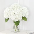 thumbnail image 1 of Hydrangea Artificial Flowers, Latex Real Touch Hydrangeas Lifelike Large Hydrangea Flowers for Home Decor Party Arrangements Wedding Bouquets Centerpieces (White), 1 of 5