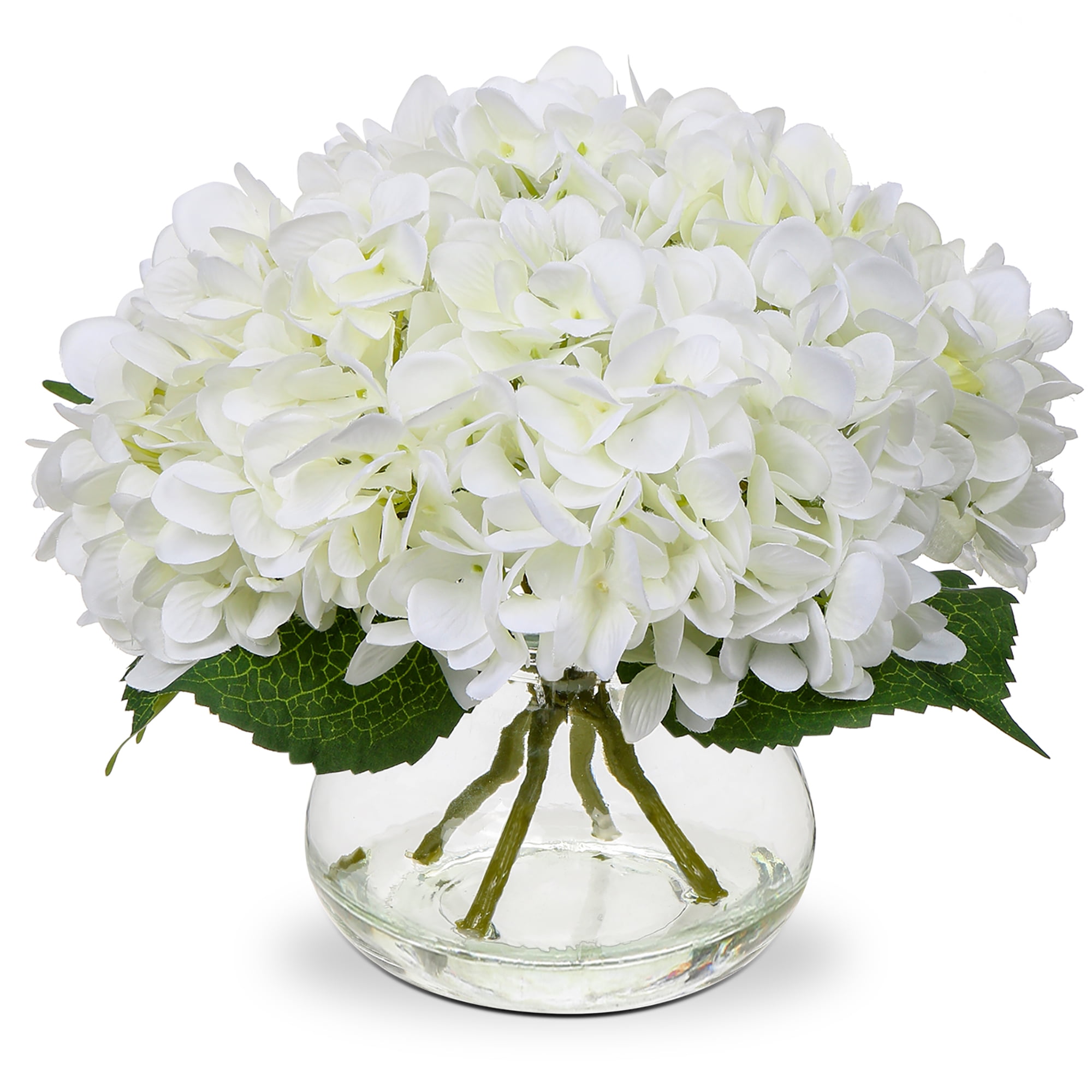 MTH Elegant Hydrangea Vase – Small Floral Display Accent