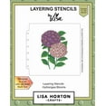 thumbnail image 1 of Lisa Horton Crafts Layering Stencils-Hydrangea Blooms, 1 of 1