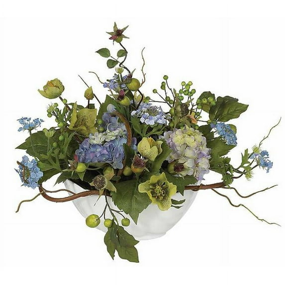 Hydrangea Centerpiece- Blue
