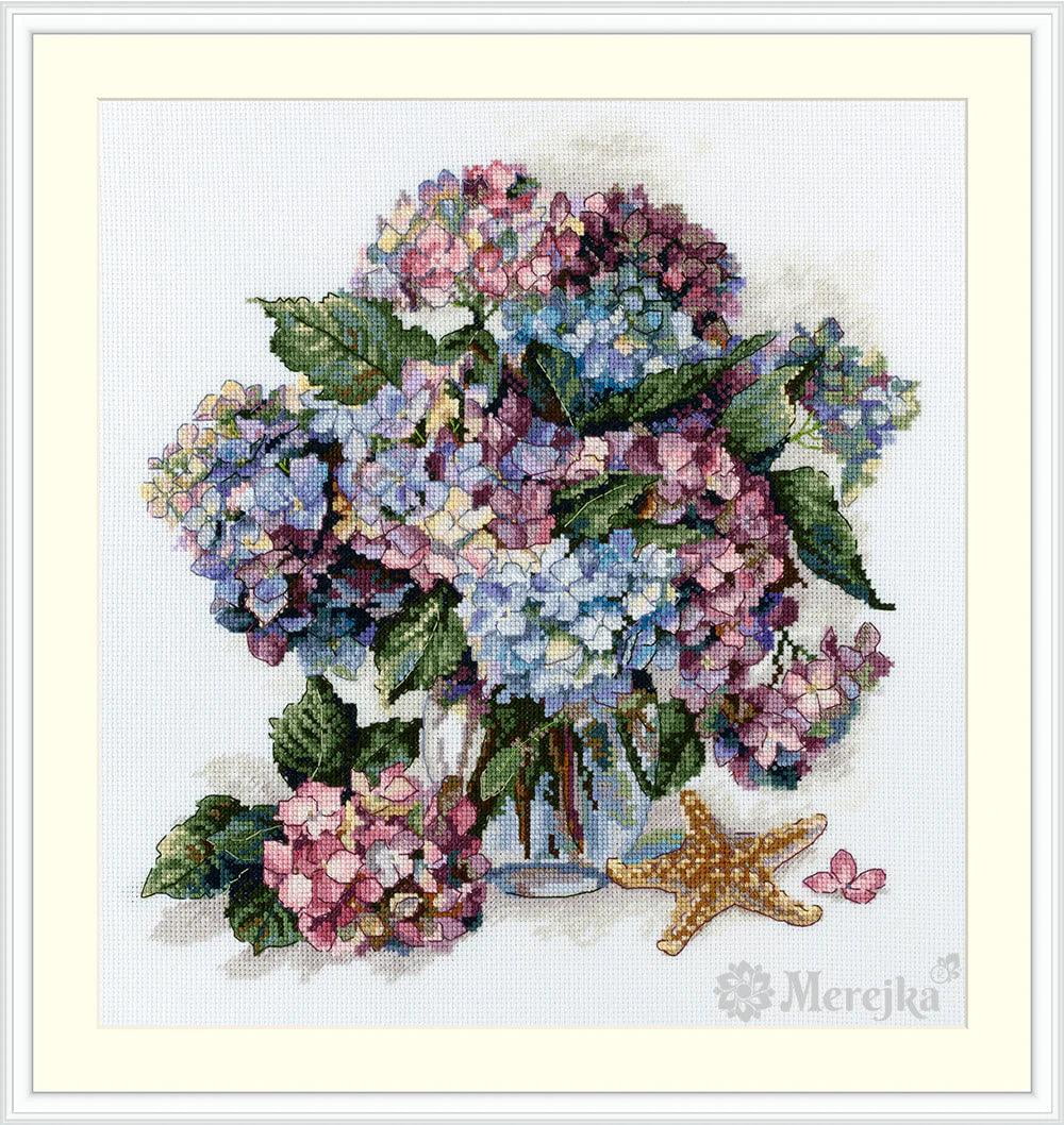 Hydrangea K-178 Merejka Counted Cross-Stitch Kit