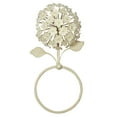thumbnail image 1 of Hydrangea Towel Ring Creamy Gold Towel Ring, 1 of 4