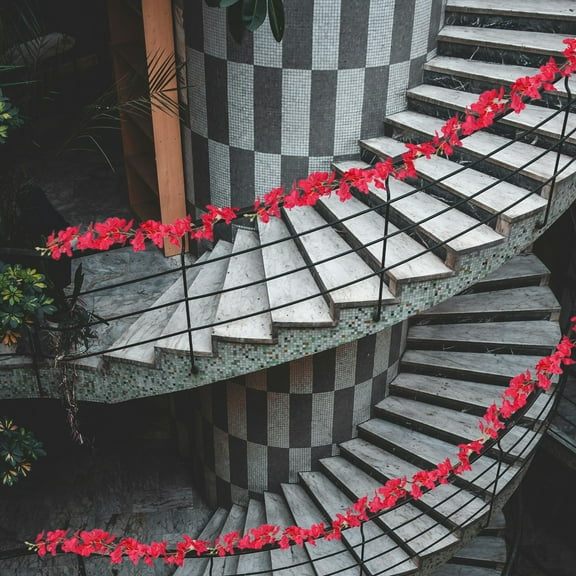 Hydrangea Vine Flowers for Home Rattan Hanging Garland Floral String Ceiling Decoration