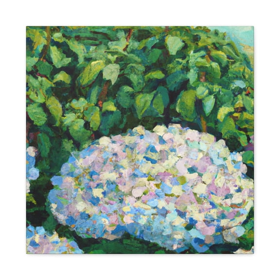 "Hydrangea in Bloom" - Canvas