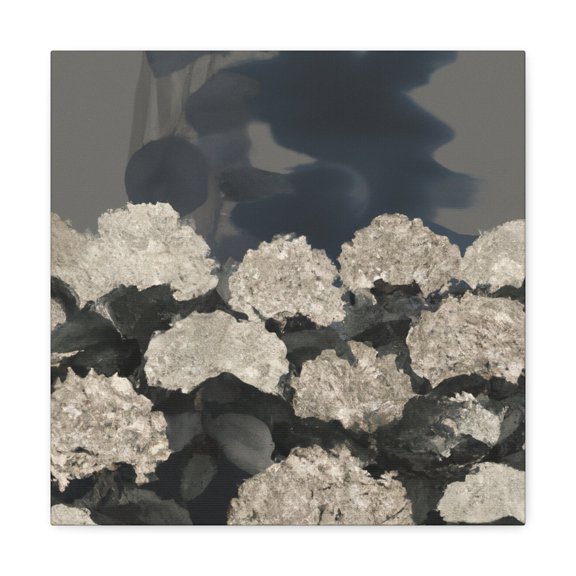 "Hydrangea in Minimalism" - Canvas