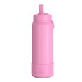 thumbnail image 1 of Hydrapeak 26oz Sport Insulated Water Bottle with Straw or Chug Lid, Leak & Spill Proof, Keeps Drinks Cold for 24 Hours, Hot for 12 Hours, Premium Stainless Steel Water Bottles (26oz, Bubblegum), 1 of 9