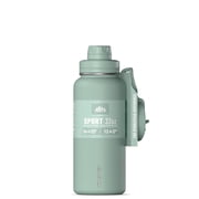 Hydrapeak 32oz Sport Insulated Water Bottle with Straw & Chug Lid, Leak & Spill Proof, Keeps Drinks Cold for 24 Hours, Hot for 12 Hours, Premium Stainless Steel