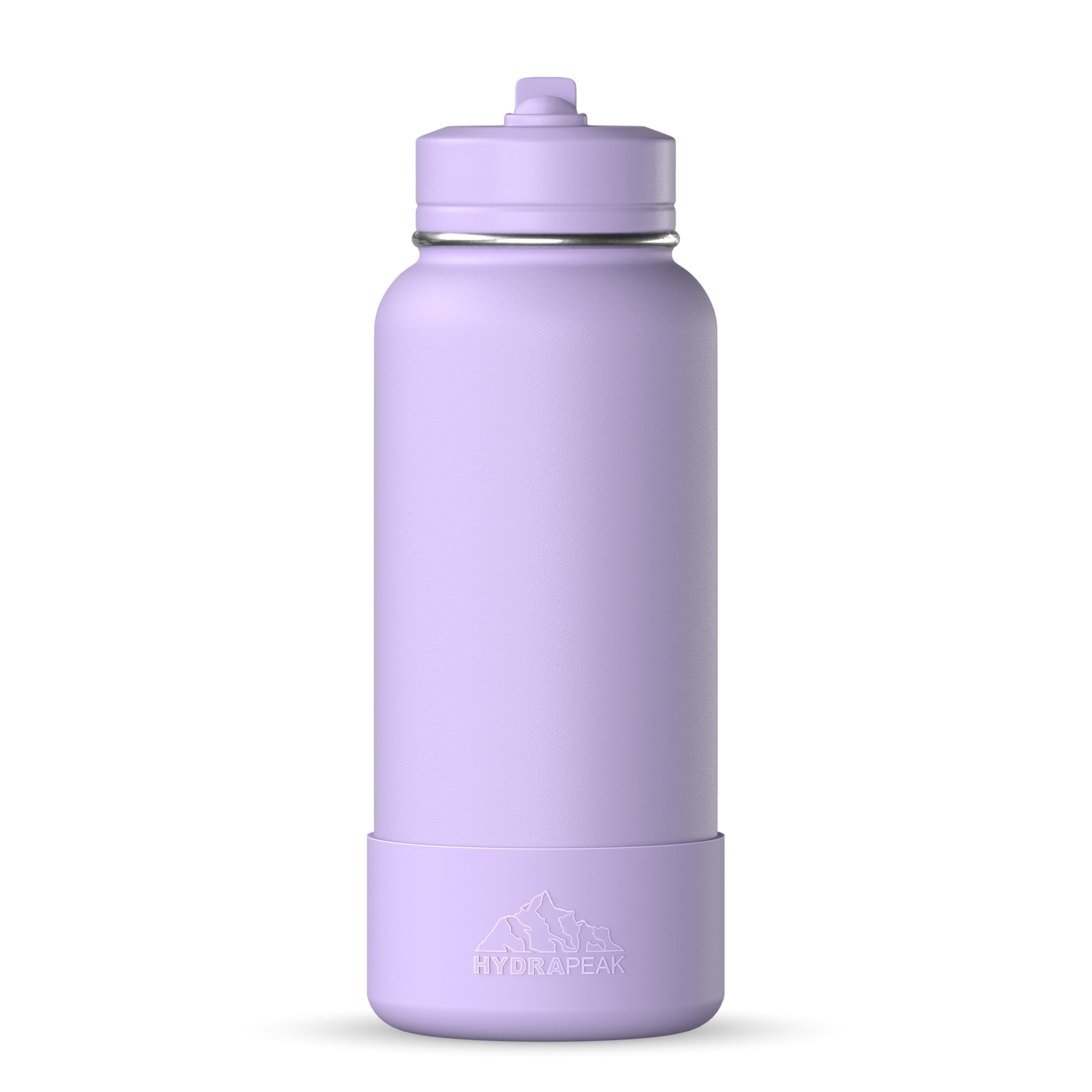 Hydrapeak 32oz Sport Insulated Water Bottle with Straw or Chug Lid