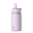 thumbnail image 1 of Hydrapeak Mini 14oz Water Bottle with Straw Lid, Insulated Water Bottle, Water Bottle Stainless Steel, Water Bottles (Blush), 1 of 9