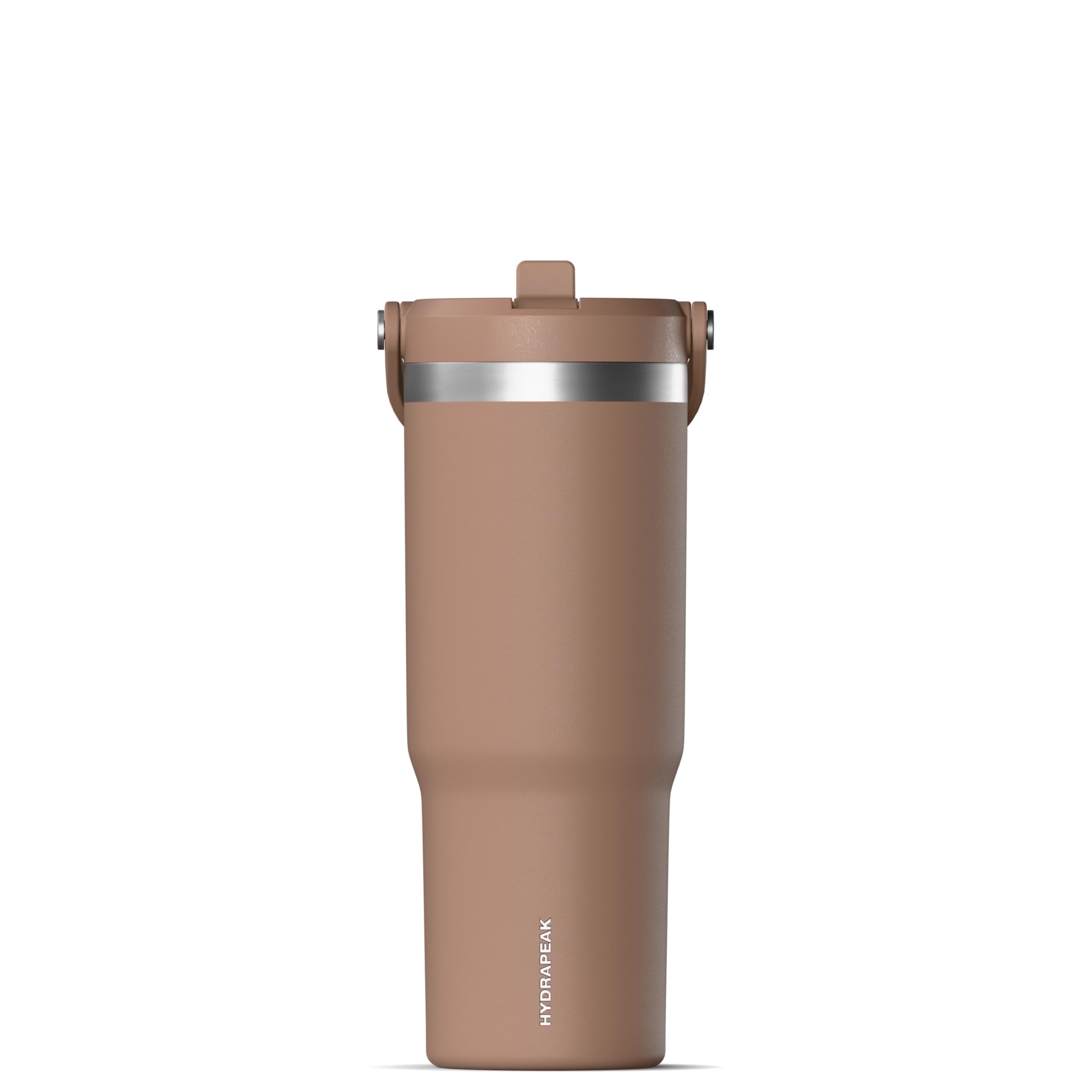 American Dream MagnumK's トップウォーター Hydrapeak Nomad 32 oz Tumbler with Handle and Straw Lid, Leakproof