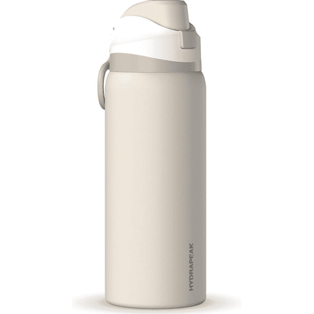 Hydrapeak Oasis 32 oz Water Bottle with Chug Lid, Stainless
