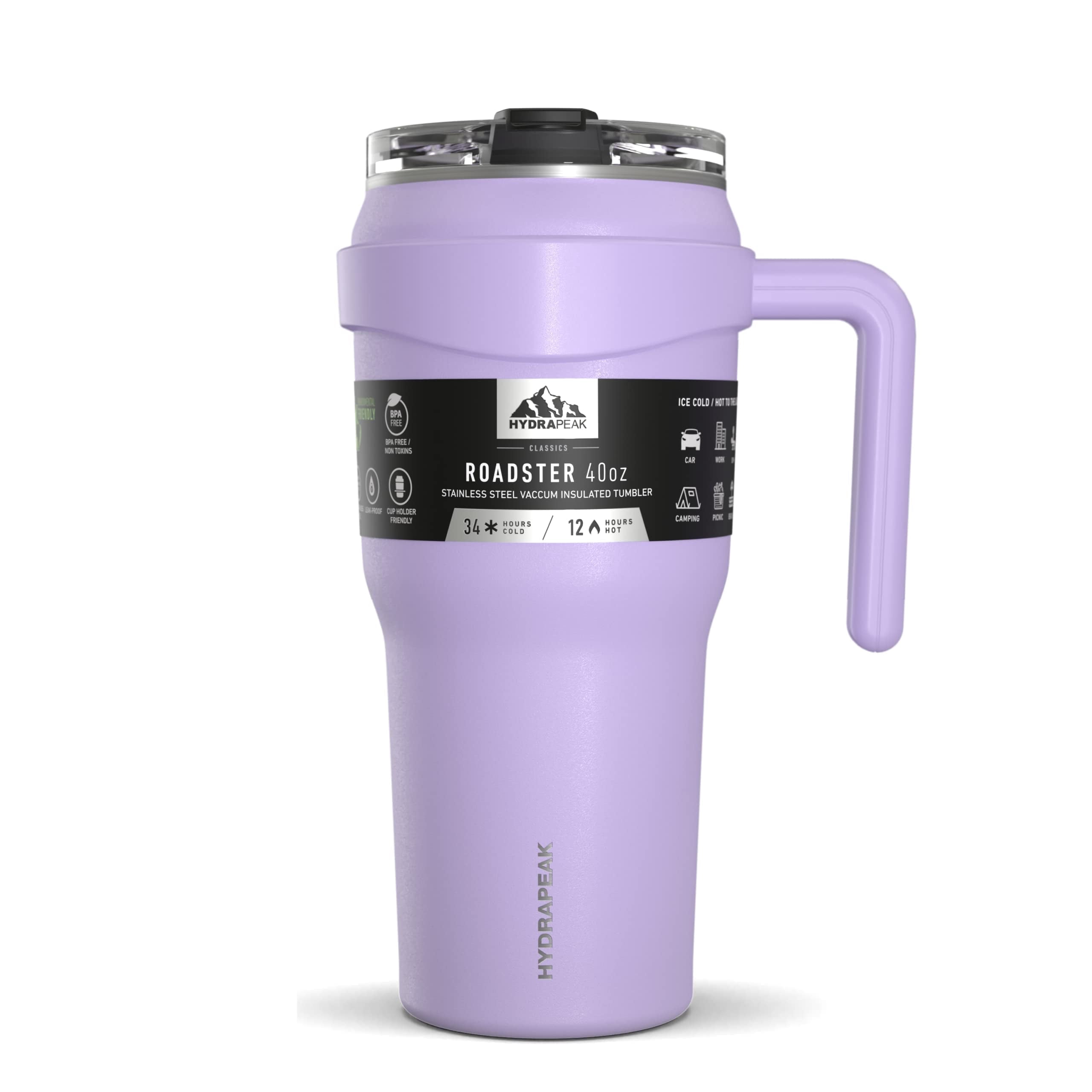 Hydrapeak Roadster 40oz Stainless Steel Tumbler Double Wall Vacuum
