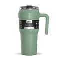 thumbnail image 1 of Hydrapeak Roadster 40oz Stainless Steel Tumbler Double Wall Vacuum Insulated Water Bottle With Handle And 2 in 1 Straw Lid (Sage), 1 of 7