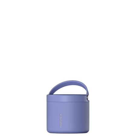 Hydrapeak 18oz Stainless Steel Vacuum Insulated Thermos Food Jar for Hot Food and Cold Food, Wide Mouth Leak-Proof Soup Jar for Adults, 10 Hours Hot 16 Hours Cold (Periwinkle)