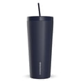 thumbnail image 1 of Hydrapeak Traveler 25oz Insulated Tumbler, Stainless Steel Travel Coffee Mug, Double Wall Vacuum Insulation, Tumbler with Lid and Straw, Water Bottle with Straw, Insulated Tumblers, Water Cup, Navy, 1 of 7