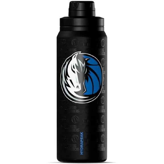 Hydrapeak x NBA Officially Licensed Dallas Mavericks 26 oz Active Water Bottle with Chug Lid and Handle Reusable Stainless Steel Double Wall Insulated Sports Gift