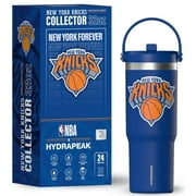 Hydrapeak x NBA Officially Licensed Chicago Bulls 32oz Nomad Stainless Steel Tumbler with Handle and Straw Lid, Leakproof Water Bottle in Limited Edition Collector's Gift Box