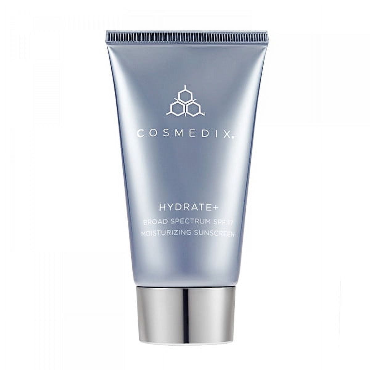 Hydrate + Moisturizing Sunscreen SPF 17 by CosMedix for Unisex - 2 oz Sunscreen
