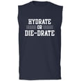 thumbnail image 1 of Hydrate or Die-Drate Adult Sleeveless Tee, 1 of 3