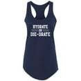 thumbnail image 1 of Hydrate or Die-Drate Racerback Tank, 1 of 2
