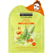 Hydrating Aloe And Seaberry Sheet Mask By Freeman, 0.84 Oz