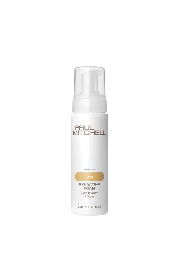 Hydrating Foam, Provides Curl Memory + Shine, For Curly + Coily Hair, 6.8 fl. oz