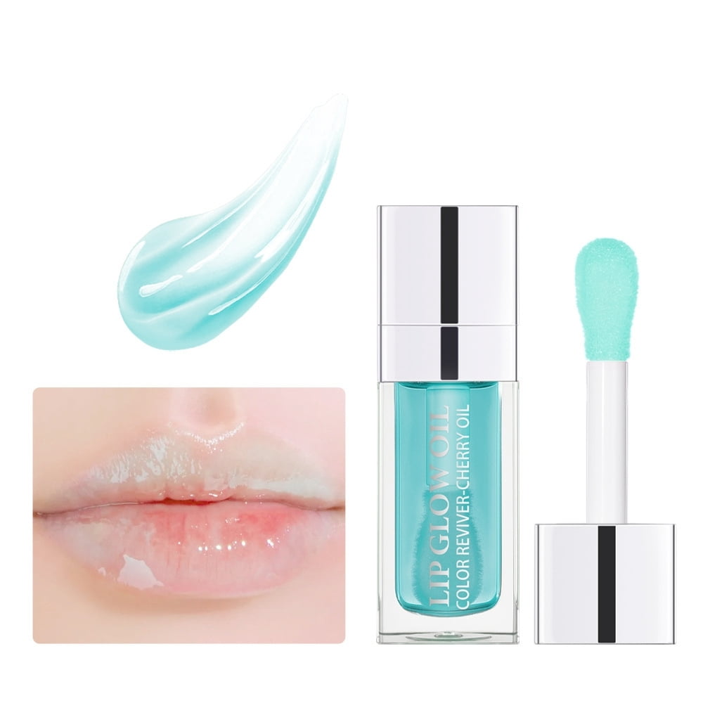Ofanyia Hydrating Lip Glow Oil – Getöntes Lippenpflegeöl, 6 Ml, Nicht Klebrig, Mit Kirschkernöl, Für Glänzende Lippen