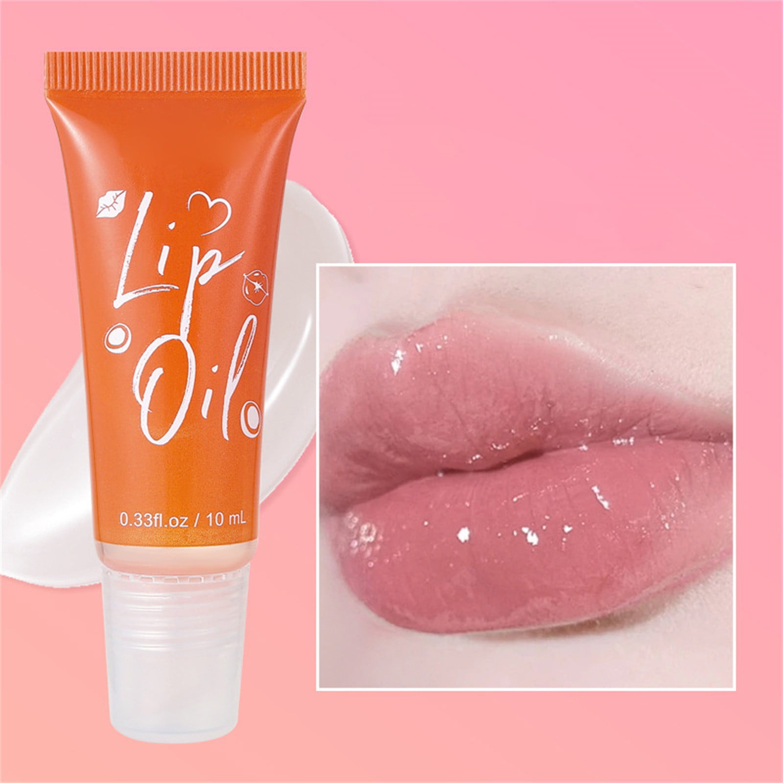 Hydrating Lip Glow Oil, Plumping Lip Gloss, Moisturizing Lip Oil Gloss