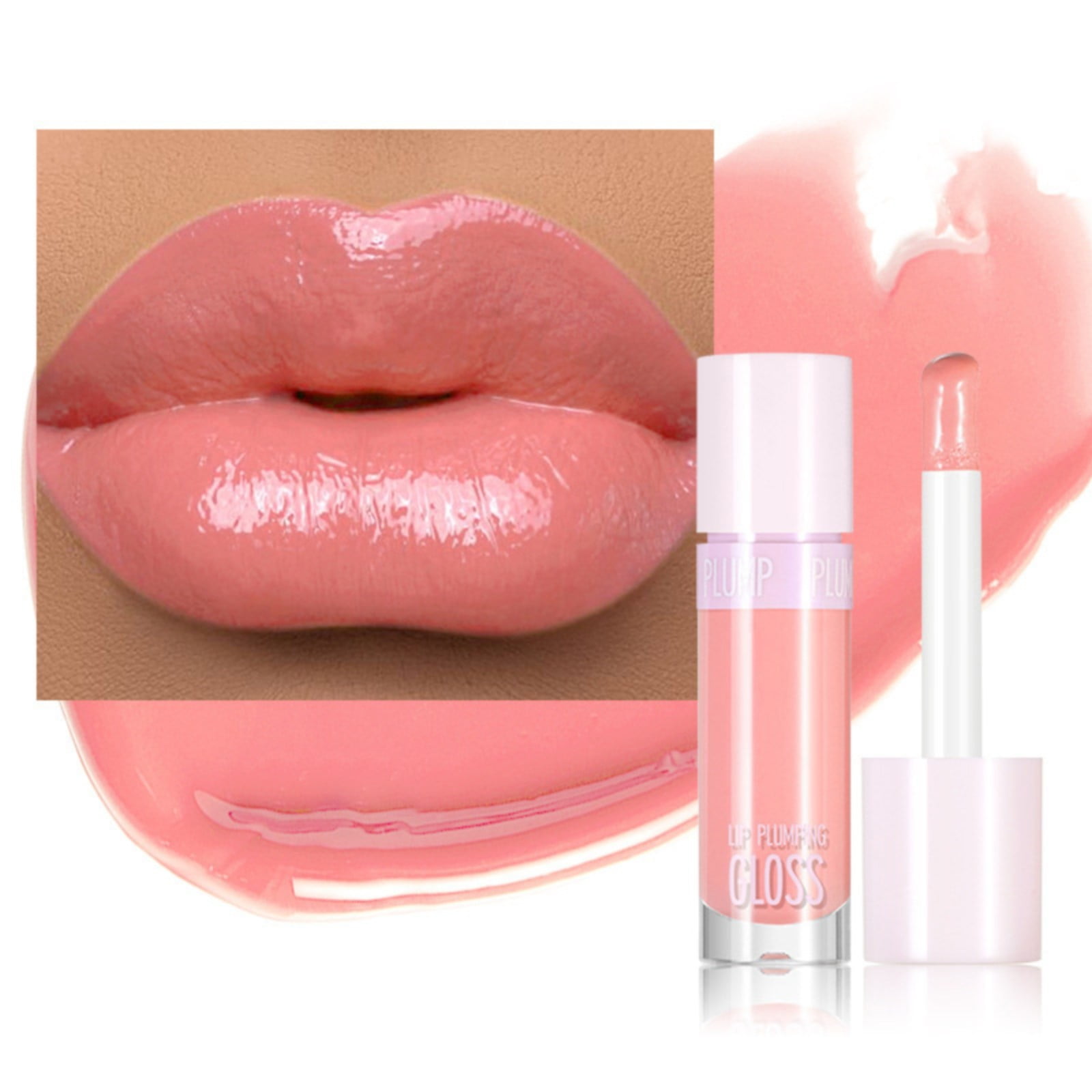 Hydrating Lip Glow Oil, Plumping Lip Gloss, Moisturizing Lip Oil Gloss