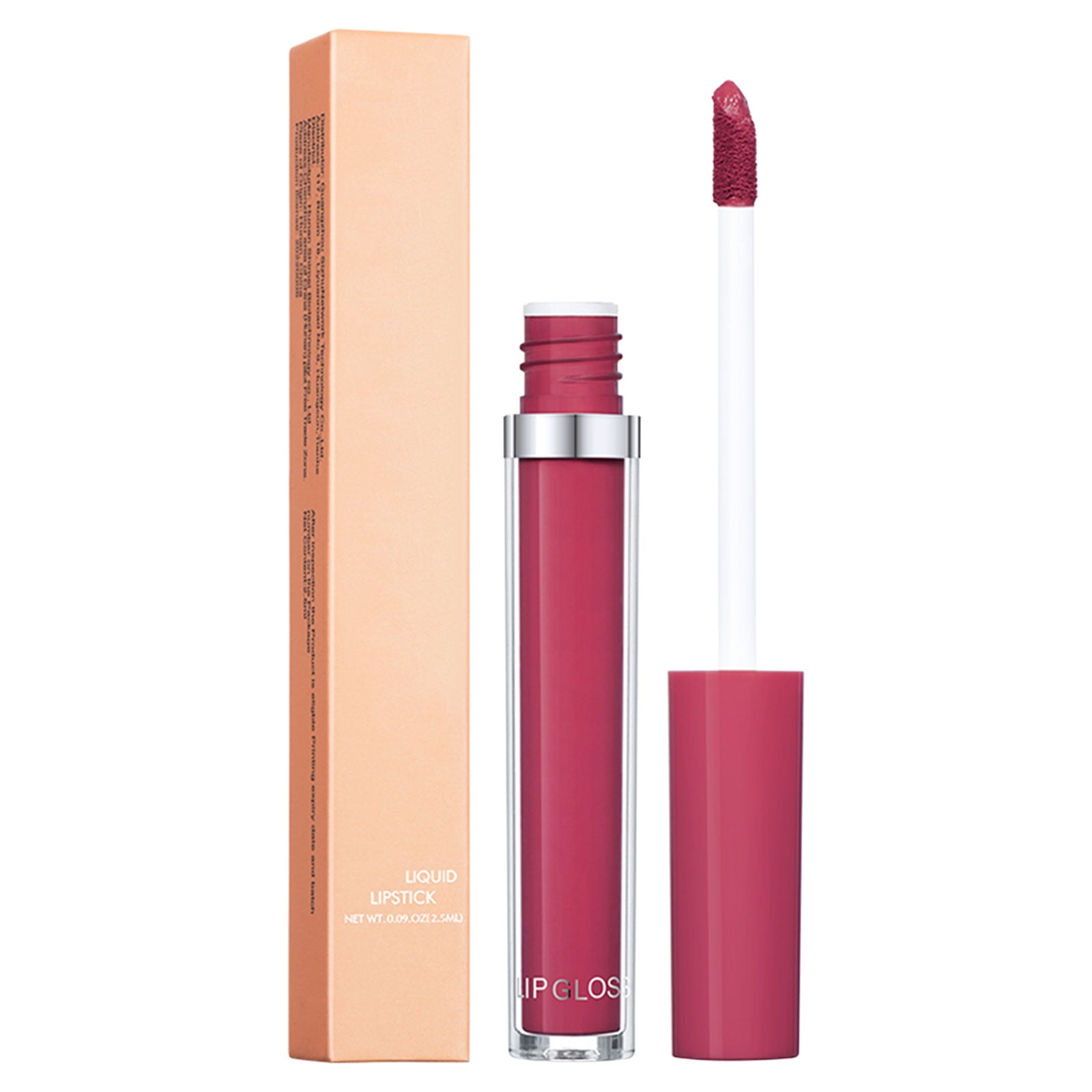 Hydrating Rich Buildable Lip Color 12 Color Lip Gloss Non Stick Cup