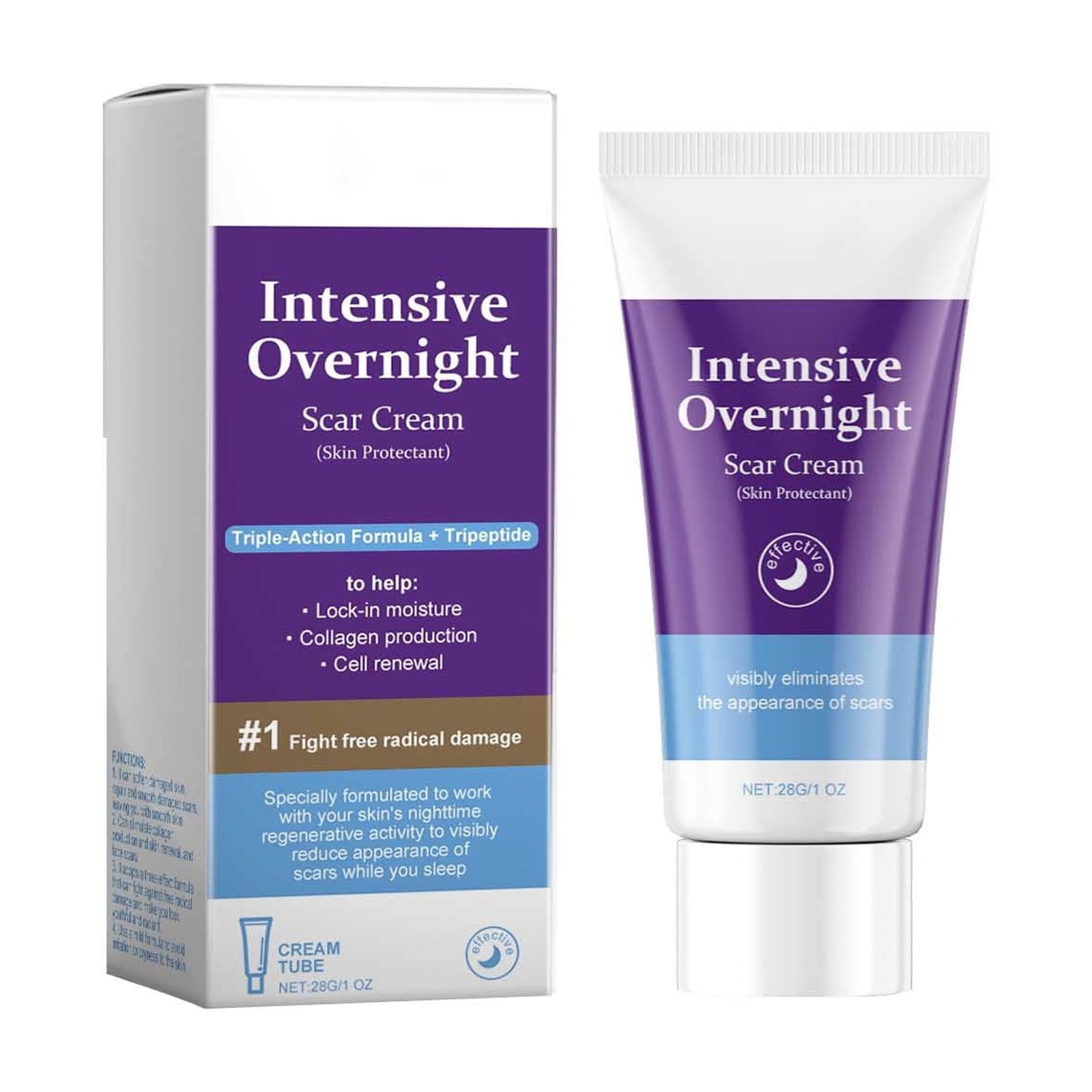 Hydrating Skincare Exfoliating Triple Effect Formula For Scar Removal