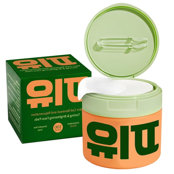 Hydrating Toner Pads with Centella Asiatica Extract, Exfoliating Face Wipes for Soothing & Moisture, with Tweezers, 100 Pads