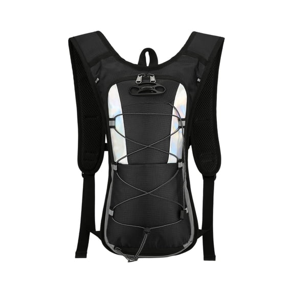 Hydration Backpack 2L Water Backpack Hiking Running Biking - Lightweight Hydropack with Reflective Trim, Adjustable Straps