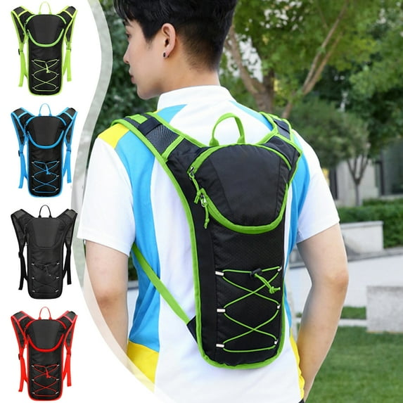 Hydration Backpack, 2l Water Bladder Compatible, Lightweight Running Pack, Breathable Mesh, Adjustable Straps, for Hiking Cycling,Vsgery