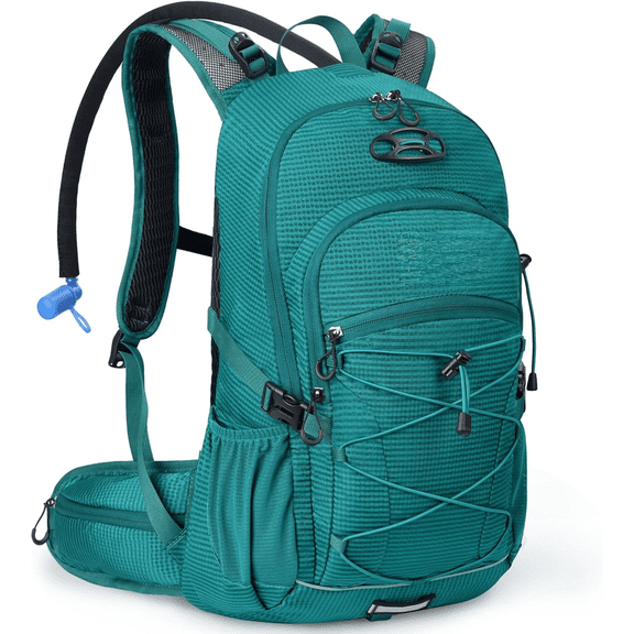 Hydration Backpack 3L Water Bladder, Hiking Water Backpack with Rain Cover, Insulation Hydration Daypack Rucksack for Cycling