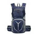 thumbnail image 1 of Hydration Backpack, Insulated Water Backpack Perfect- Pack for Running, Hiking, Cycling, Camping, Dark Blue, 1 of 6