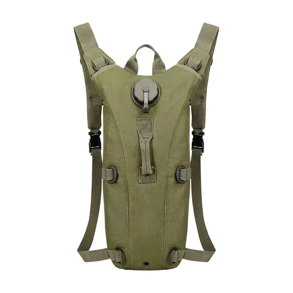Hydration Backpack Lightweight Water Bladder Oxfords Cloth 3L Green