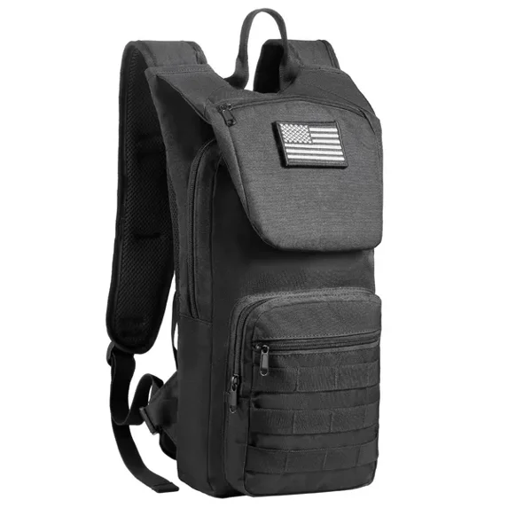 Hydration Backpack with 3L TPU Bladder,Tactical Molle Design for Hiking,Running,Cycling,and Camping-Ideal Water Storage Daypack for Men and Women